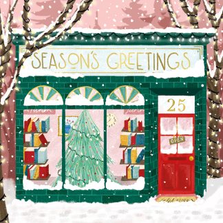 Season's Greetings Bookshop Christmas Card